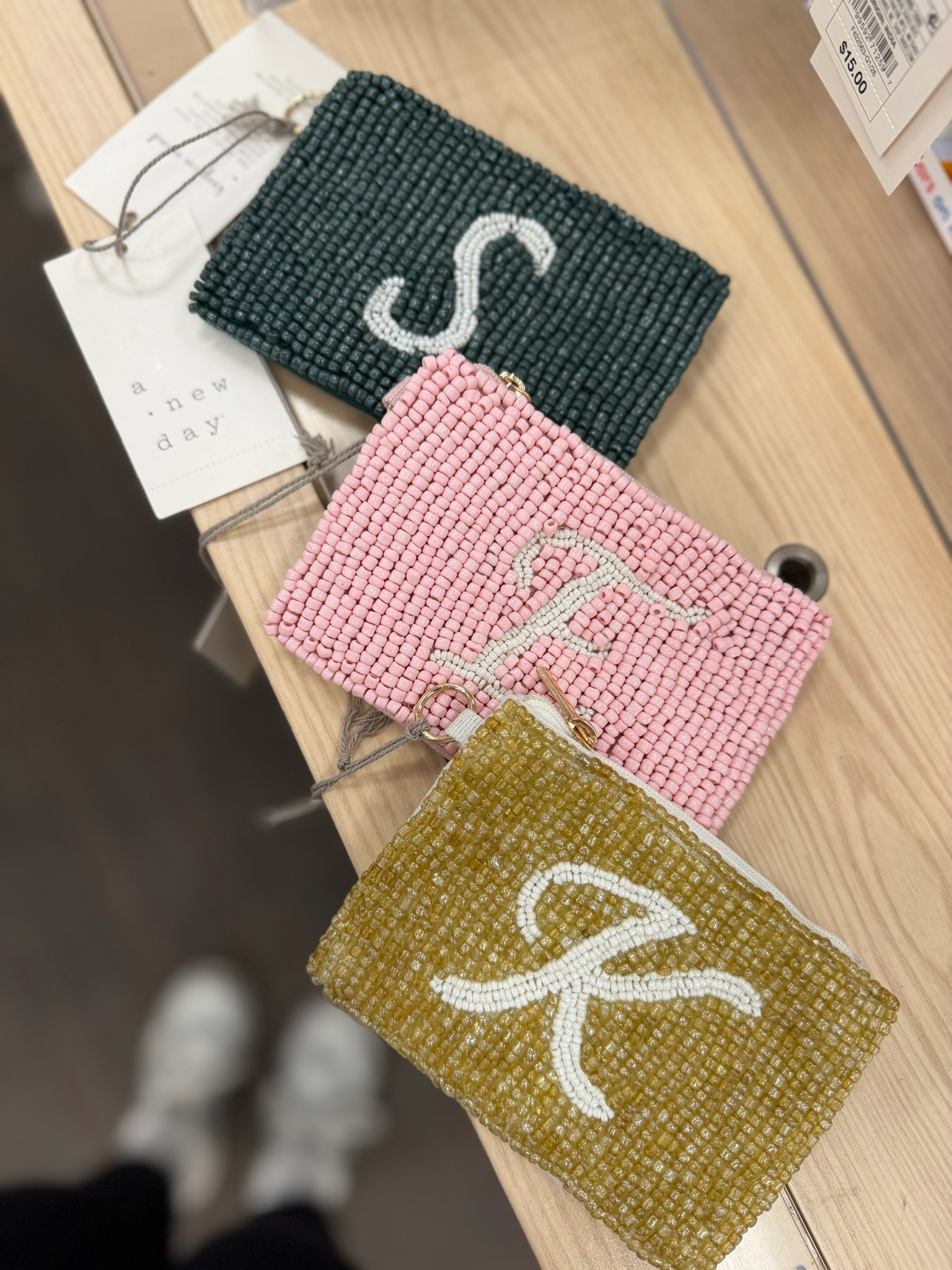 This beaded monogram pouch from target would be such a cute mother’s day gift!! 
spring outfits 2026, country concert outfits, date night outfits, spring dresses, vacation outfits beach, business casual workwear, work outfits, plus size fashion, summer outfits, graduation dresses, target finds, personalized gifts, mothers day gifts 

 #LTKMothersDay #LTKmomlife #LTKSeasonal