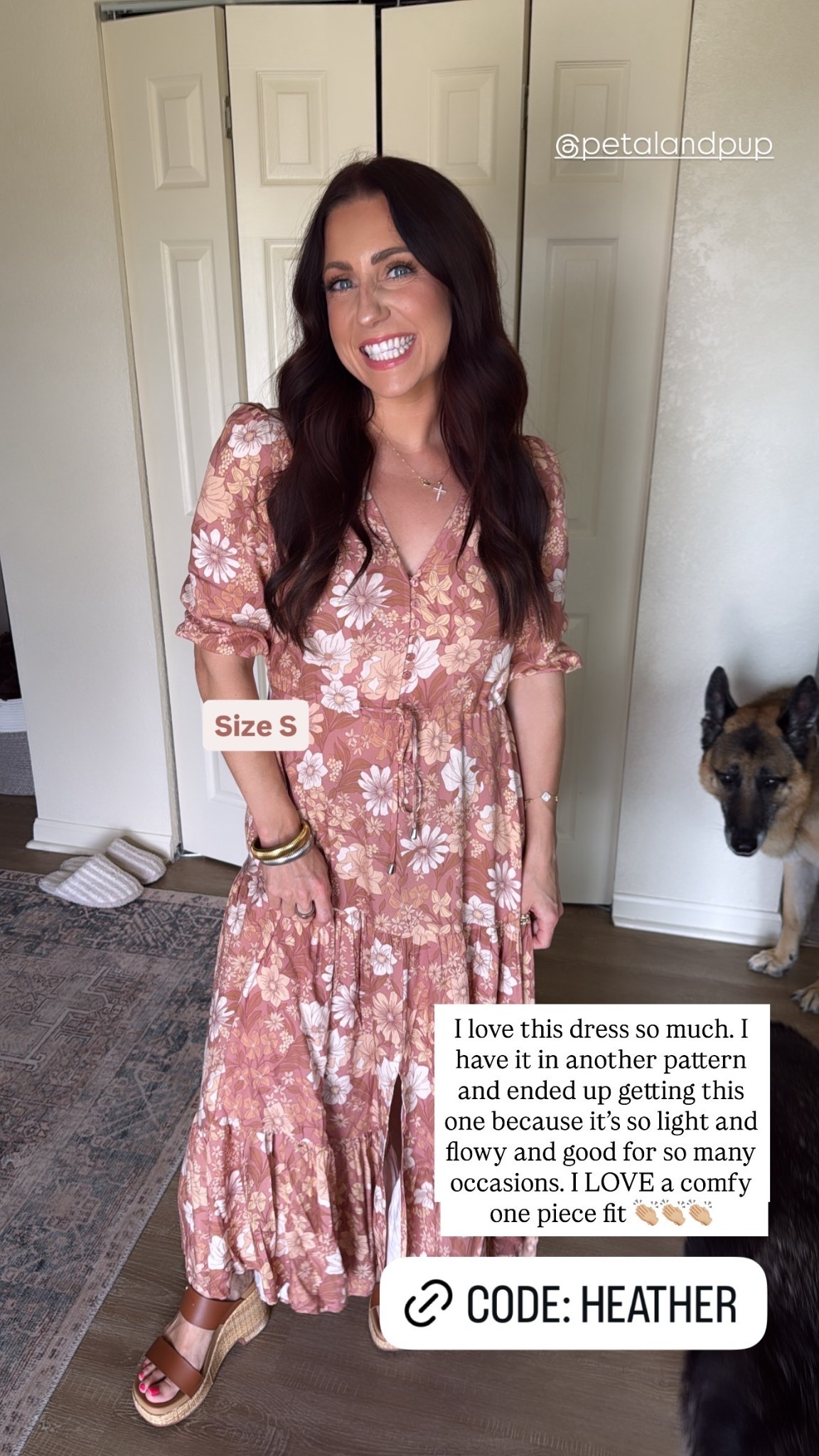 🤎 this dress! I loved the way this dress fit so much that I got it in another pattern! 

Use my code HEATHER for a discount on most items. 

Petal&Pup
SummerDresses

#LTKdayinmylife #LTKSeasonal