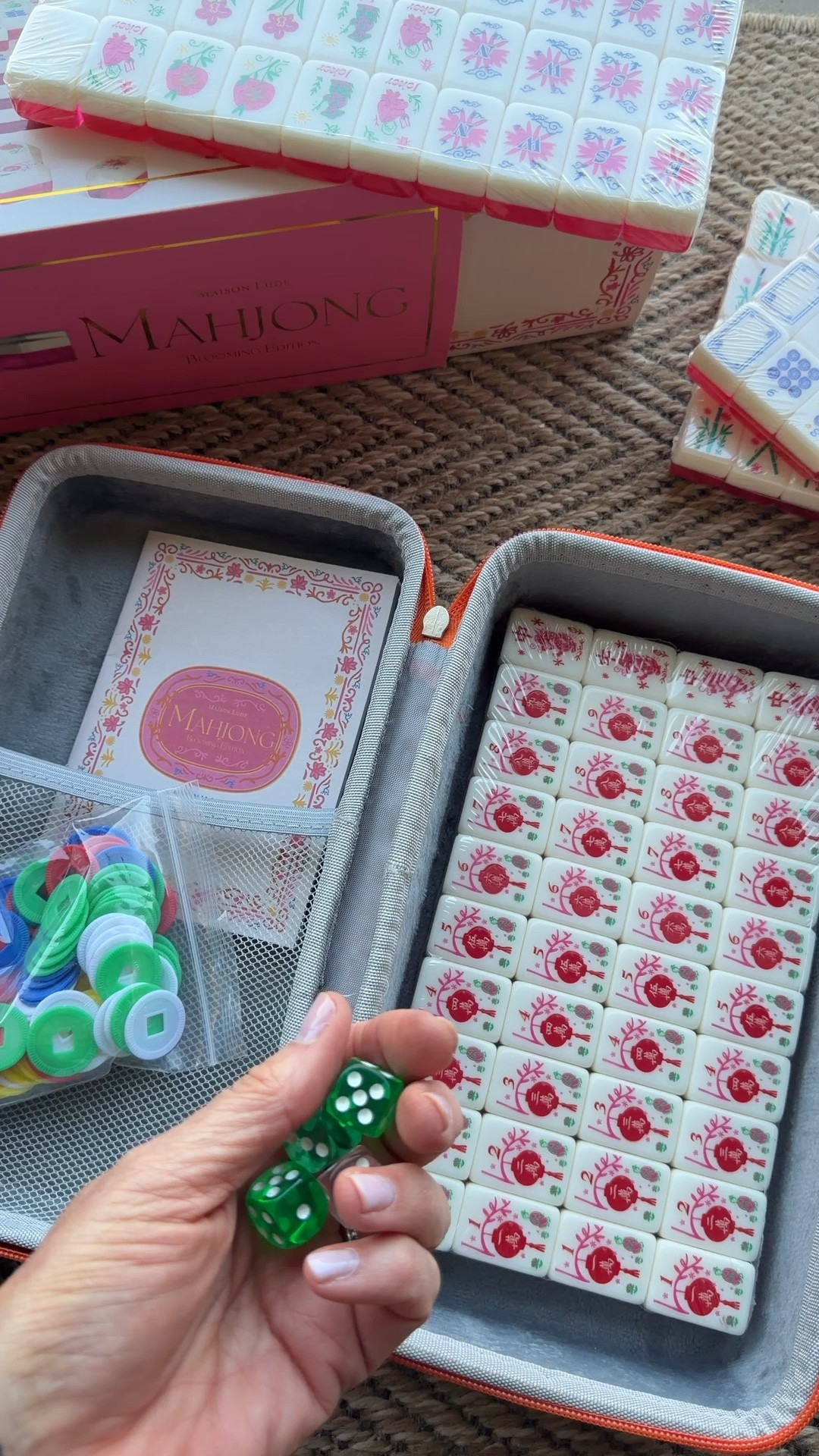 Mahjong set @walmart 