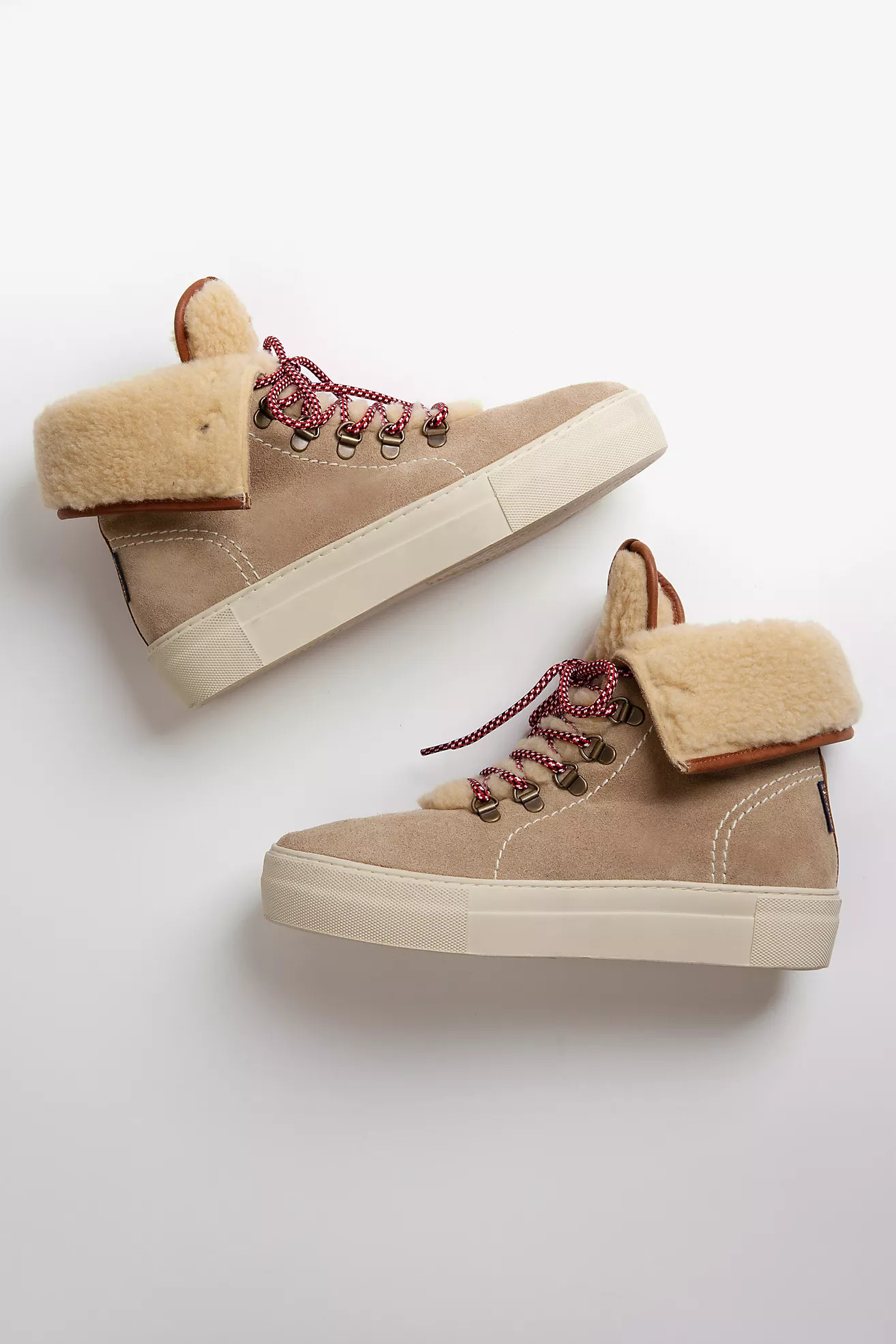 Penelope Chilvers Lumberjack Pony Wool-Lined Sneakers | Anthropologie (US)