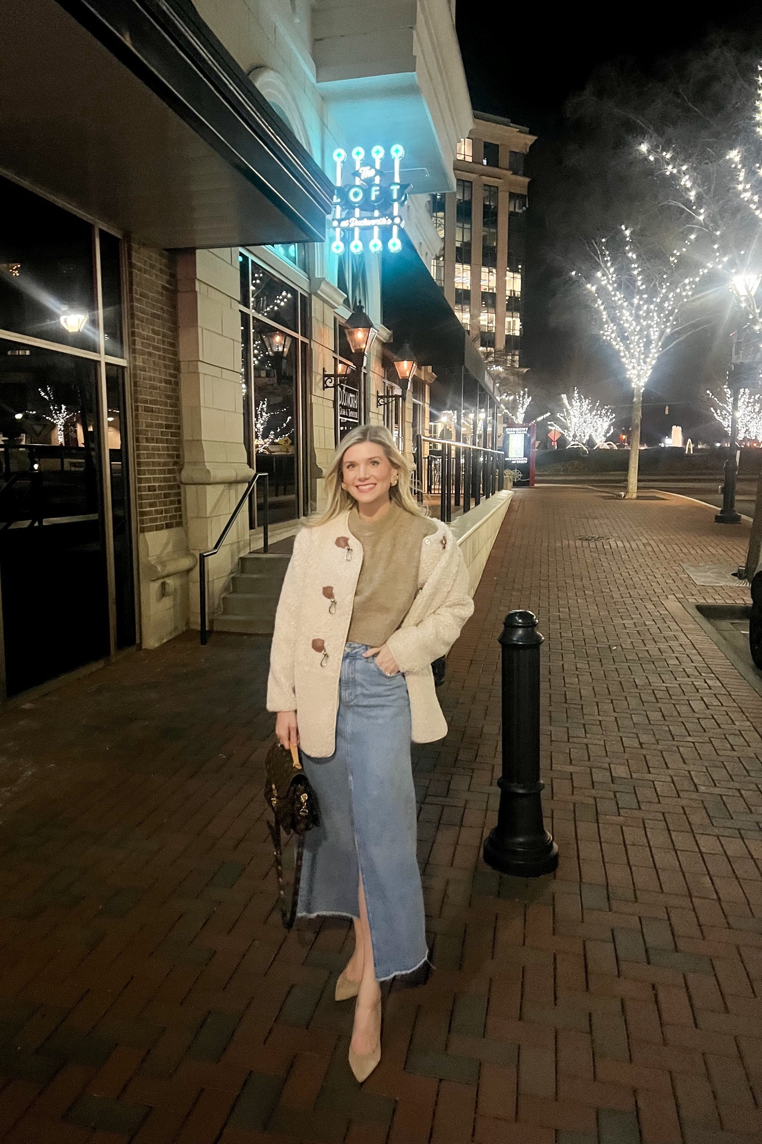 #denimskirt #winterstyle 

#LTKSeasonal #LTKsalealert #LTKstyletip