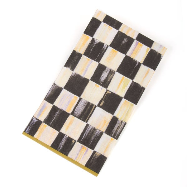 MacKenzie-Childs Courtly Check Guest Paper Napkins | MacKenzie-Childs