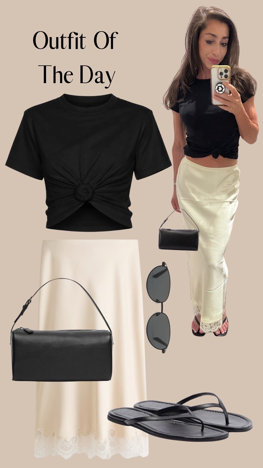 OOTD: Topshop tshirt, New Look skirt, The Row bag, Staud sandals, Jacquemus sunglasses

#LTKsummer #LTKstyletip #LTKshoes