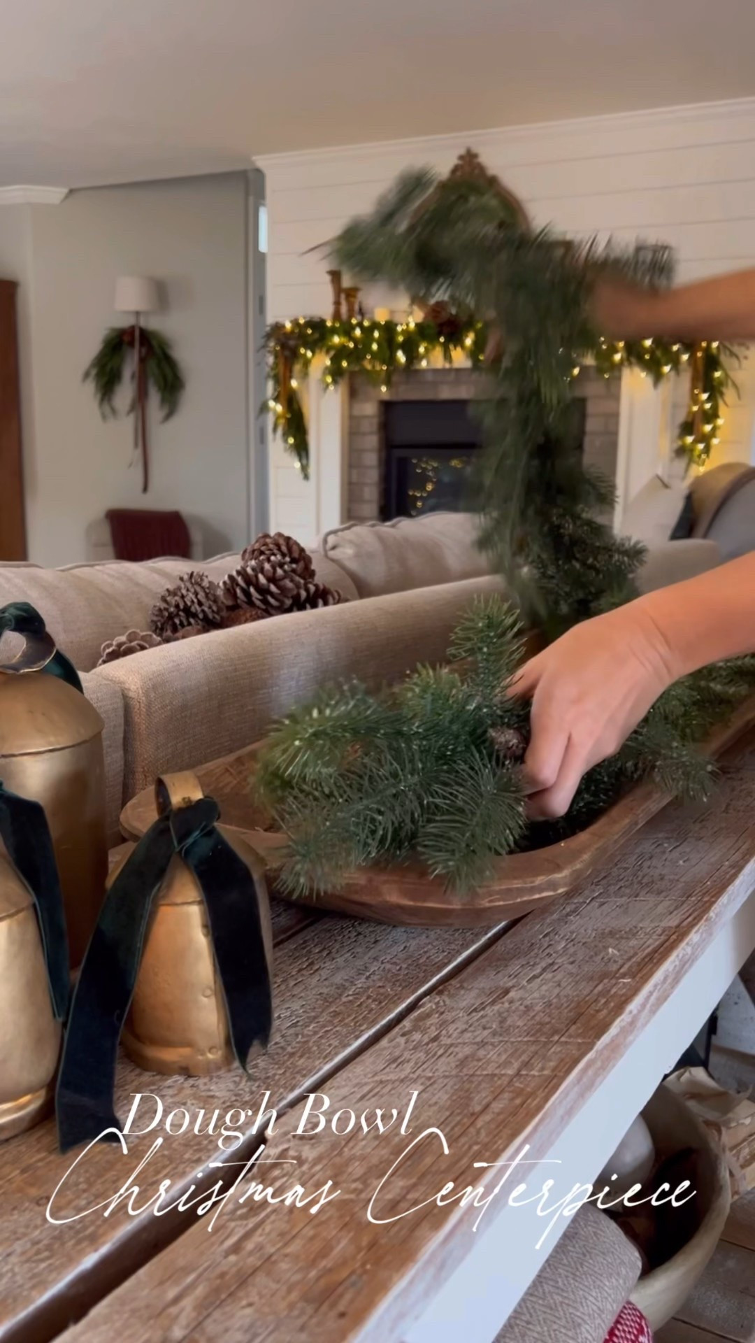 DIY Birch Bark candles and easy holiday dough bowl centerpiece #LTKVideo 

#LTKHome #LTKHoliday