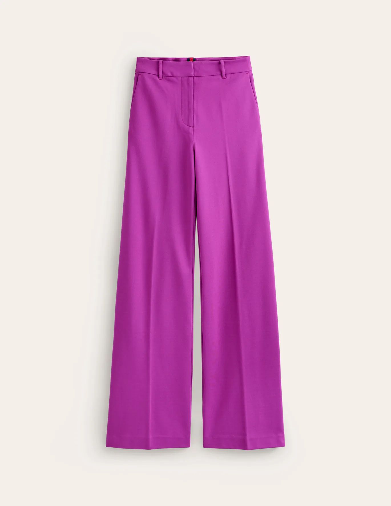 Westbourne Ponte Trousers - Regal Purple | Boden US | Boden (US)