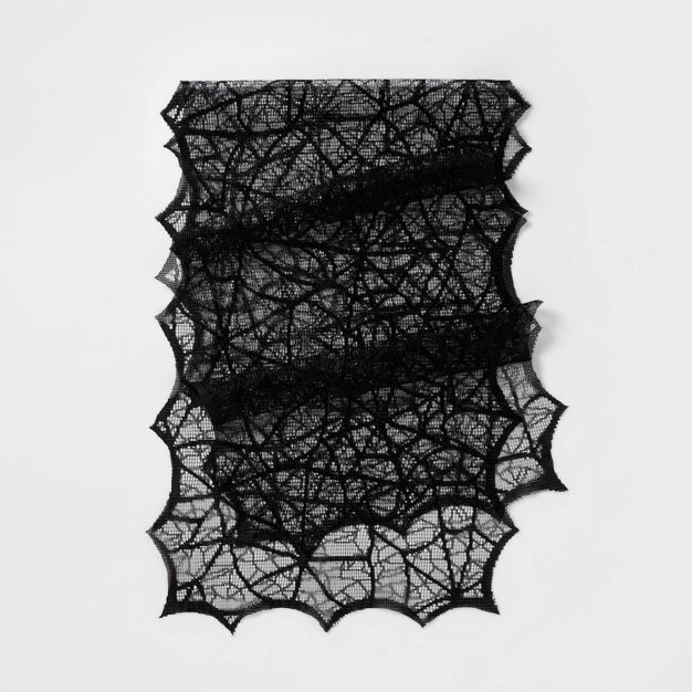 14&#34;x48&#34; Lace Halloween Table Runner - Hyde &#38; EEK! Boutique&#8482; | Target