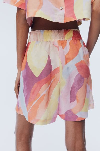 Linen-blend Blouse | H&M (US + CA)