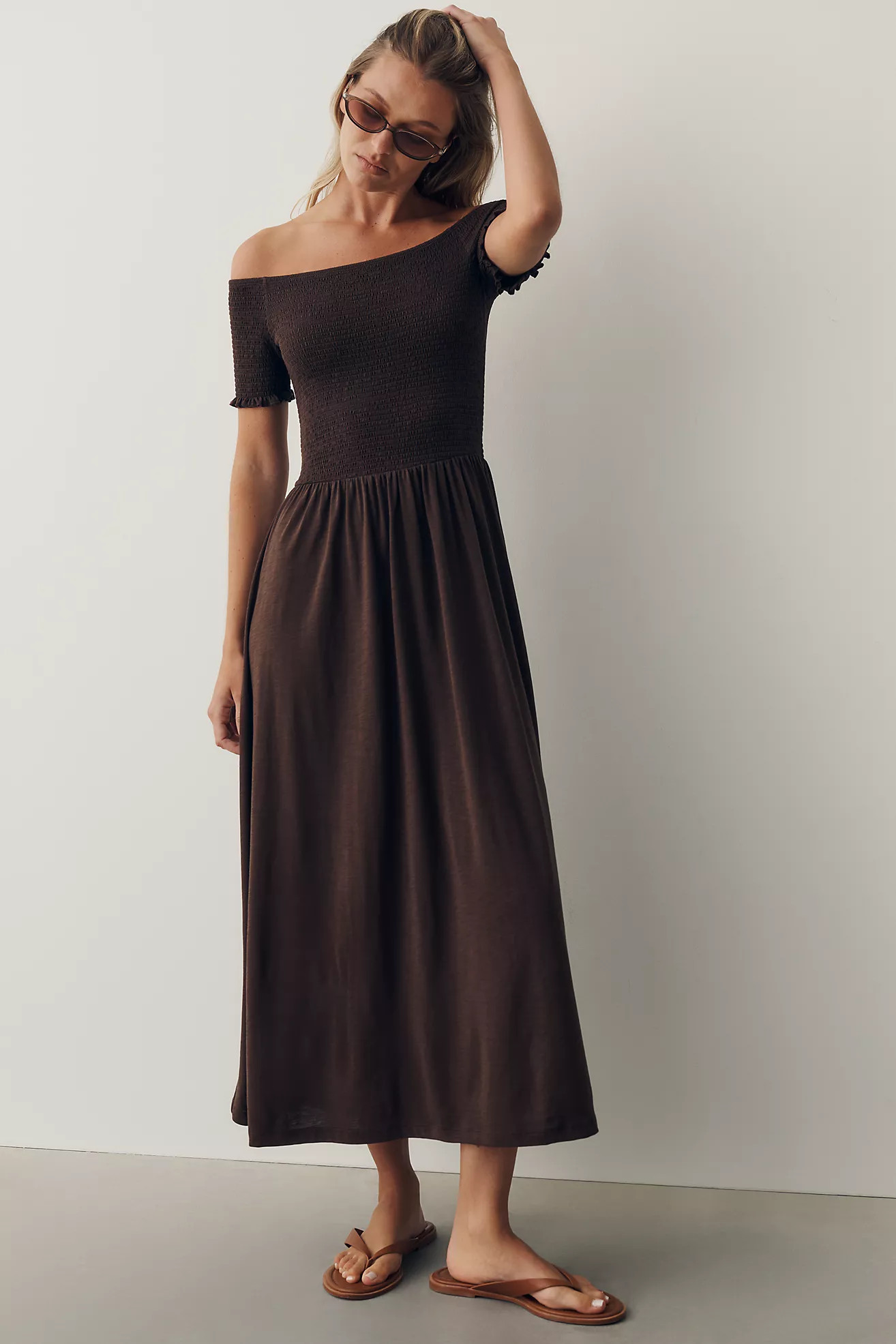 Nation Los Angeles Vivian Midi Dress | Anthropologie (US)