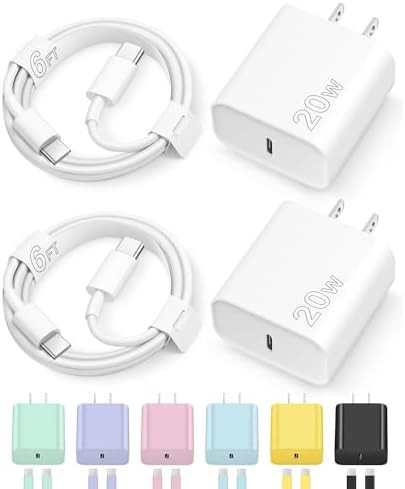 iPhone 17 16 15 Charger Fast Charging Type C Chargers USB C Charger Block iPhone 17 16 15 Air Pro... | Amazon (US)