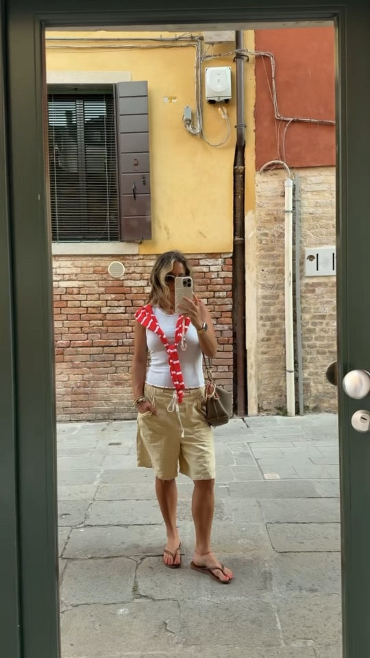 Cool Summer Vacation Outfit — Effortless & lightweight on top. Shorts are a relaxed style with mid-rise fit, xx. 

#LTKFindsUnder100 #LTKItBag #LTKStyleTip