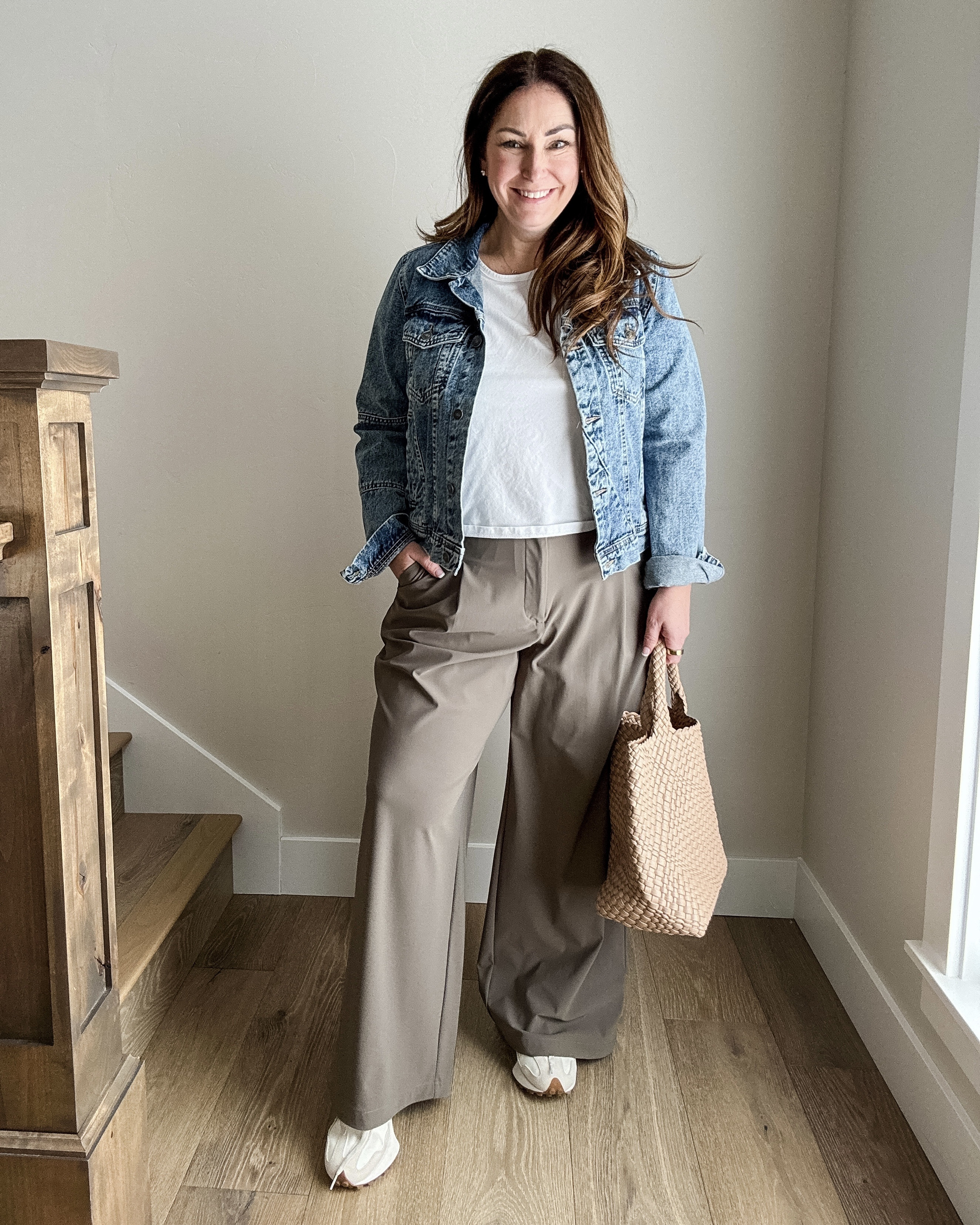 My love for Athleta Pinnacle trousers runs deep because they are the perfect material to dress up or down, can be worn with flats and are comfy for all day wear! Wearing top and jacket in L, pants in 14 

 

#LTKMidsize #LTKStyleTip #LTKWorkwear