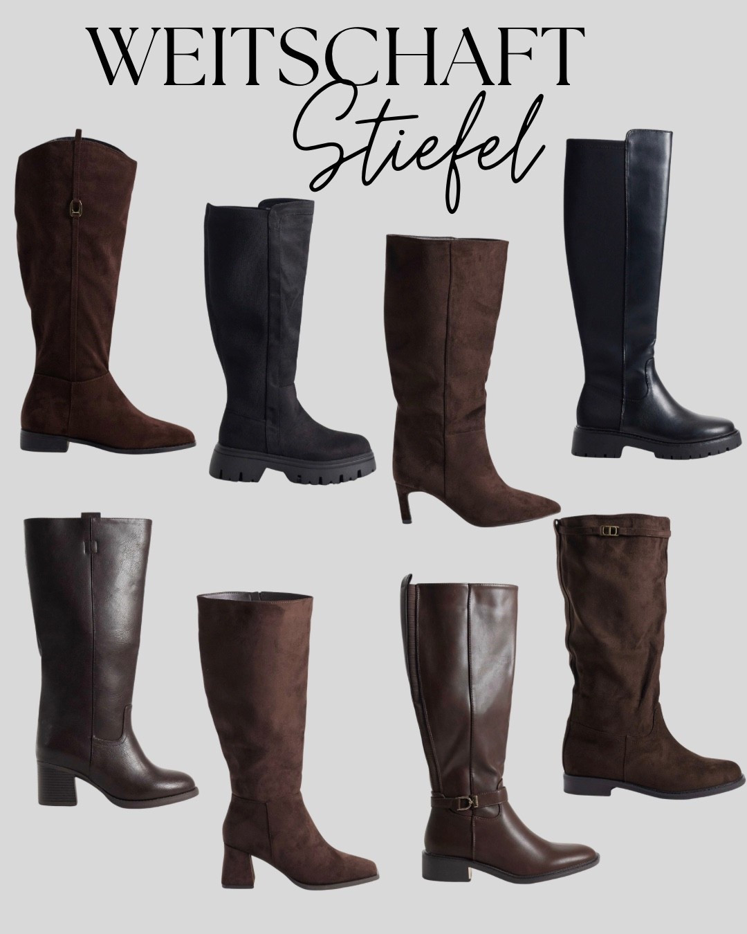 Weitschaftstiefel 🤎🖤

#plussizefashion #stiefel #weitschaft #curvy #widefit

#LTKdeutschland #LTKplussize #LTKshoes