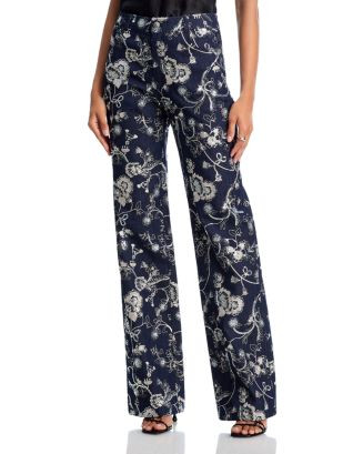 Garden High Rise Embroidered Nolita Denim Jeans | Bloomingdale's (AU)