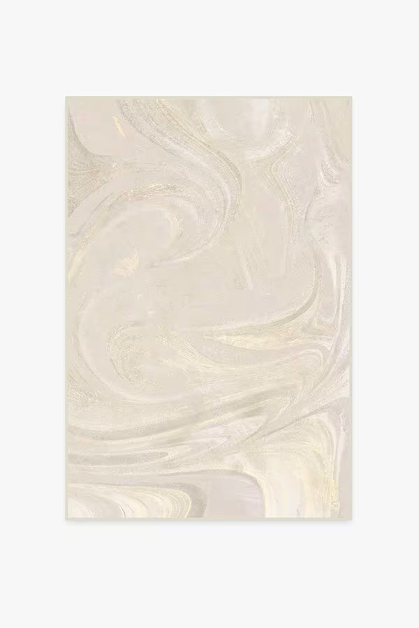Marble Golden Ivory Rug | Ruggable | Ruggable