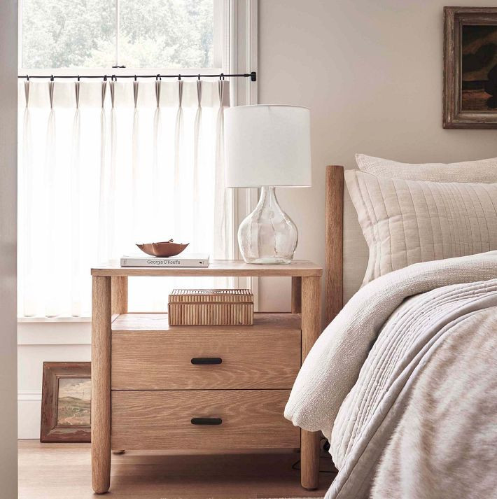 Recycled Glass Table Lamp (21"–31") | West Elm (US)