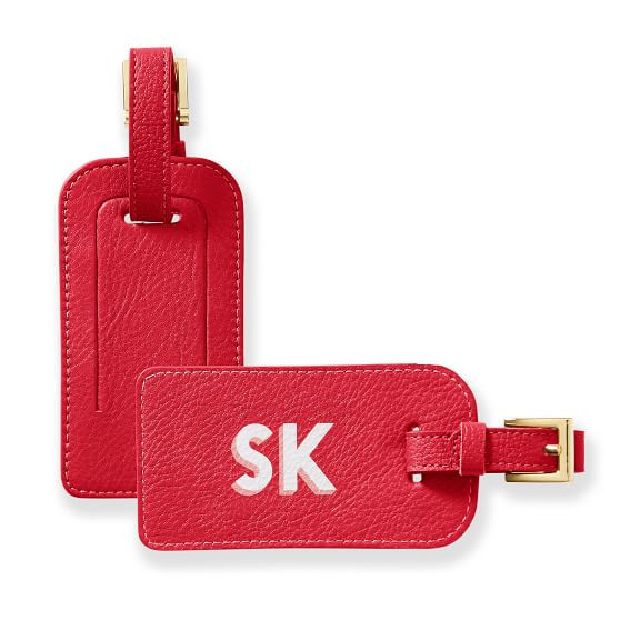 Leather Luggage Tag | Mark and Graham