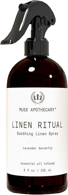 Muse Apothecary Linen Ritual - Aromatic, Soothing, and Relaxing Linen Spray for Bedding, Laundry ... | Amazon (US)