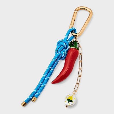 Sport Cord & Chili Pepper Bag Charm - Universal Thread™ | Target