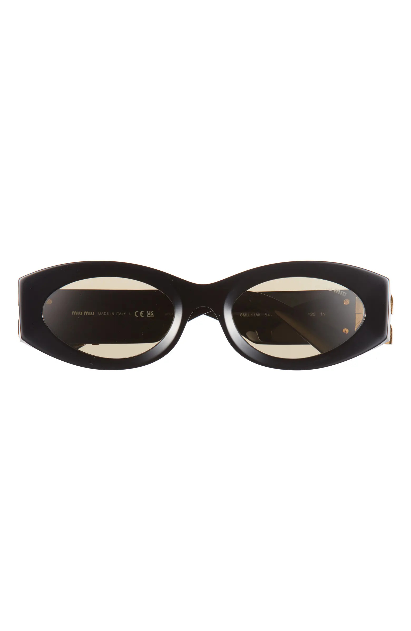 54mm Rectangular Sunglasses | Nordstrom