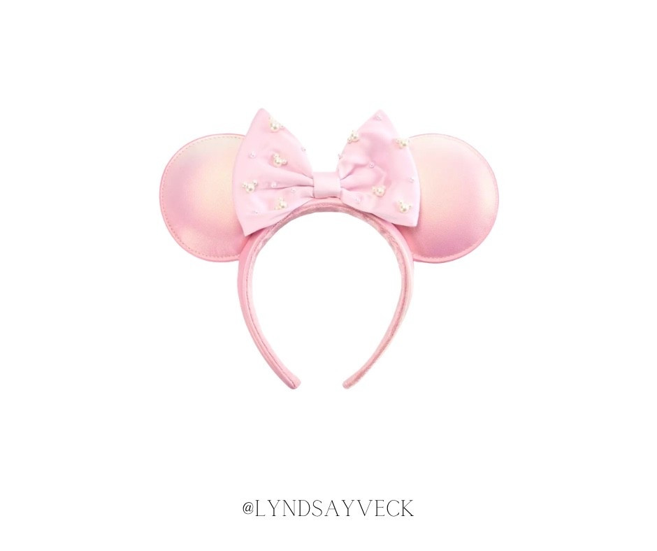 New Disney Pink Pearl Minnie Mouse ears! 
Sooo pretty!

#LTKTravel #LTKValentine