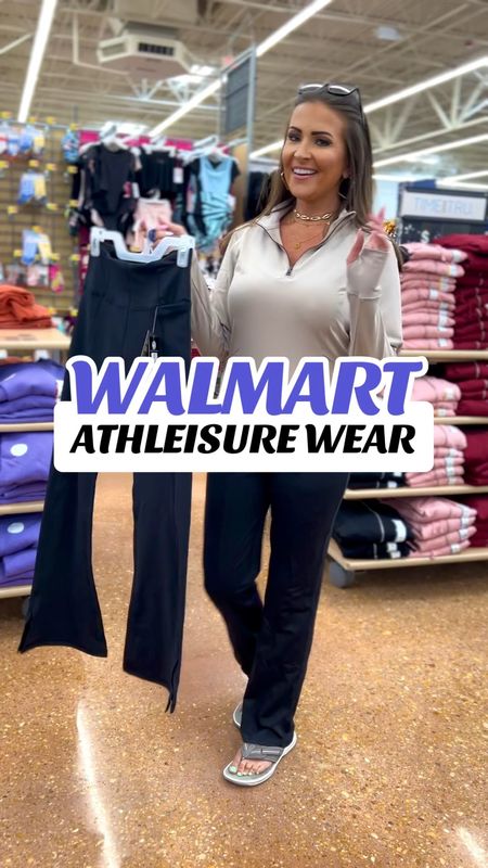 Athleisure pullover, flare leggings, and straight leg pants - perfect for lounging, wearing to the gym, or running errands. 

Walmart fashion finds, athleisure wear, workout outfits, gym outfits, fall fashion 

#LTKstyletip #LTKSeasonal #LTKfitness