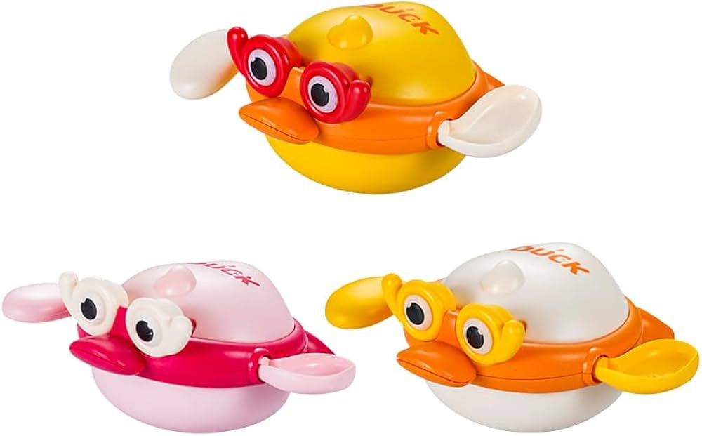 Floating Duck Water Toy, Bath & Pool Fun for Babies 6-12 Months, Toddlers 1-3 Years - Perfect Bab... | Amazon (US)