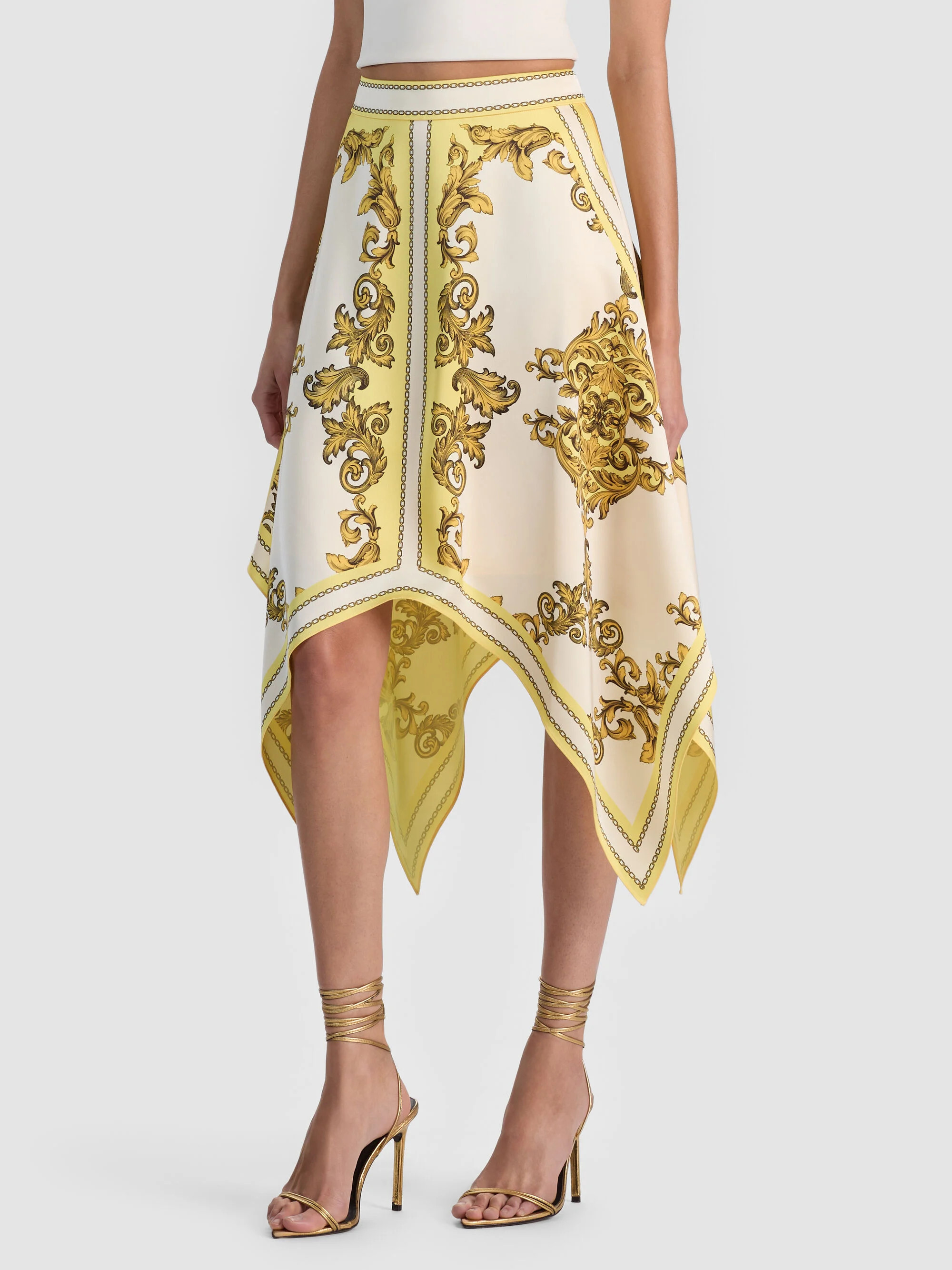DAVINA MIDI SKIRT | Alice + Olivia