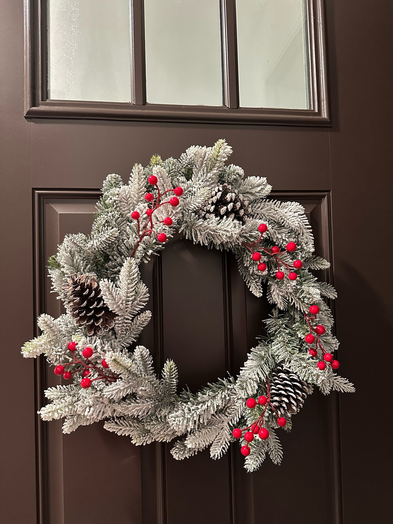 Holiday Wreath, Front door decor, porch decor 

#LTKHoliday 

#LTKFindsUnder50 #LTKHome