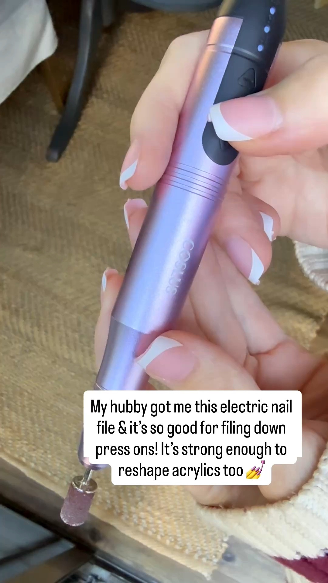 This electric nail file is so perfect for filing down press on nails! 

#LTKBeauty #LTKselfcare
