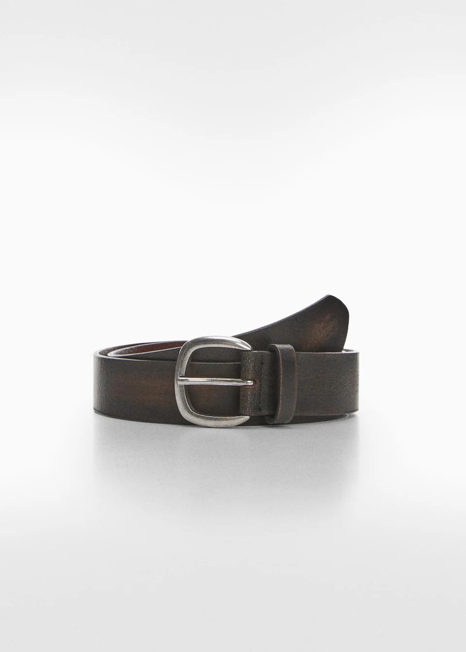 Leather belt | MANGO (US)