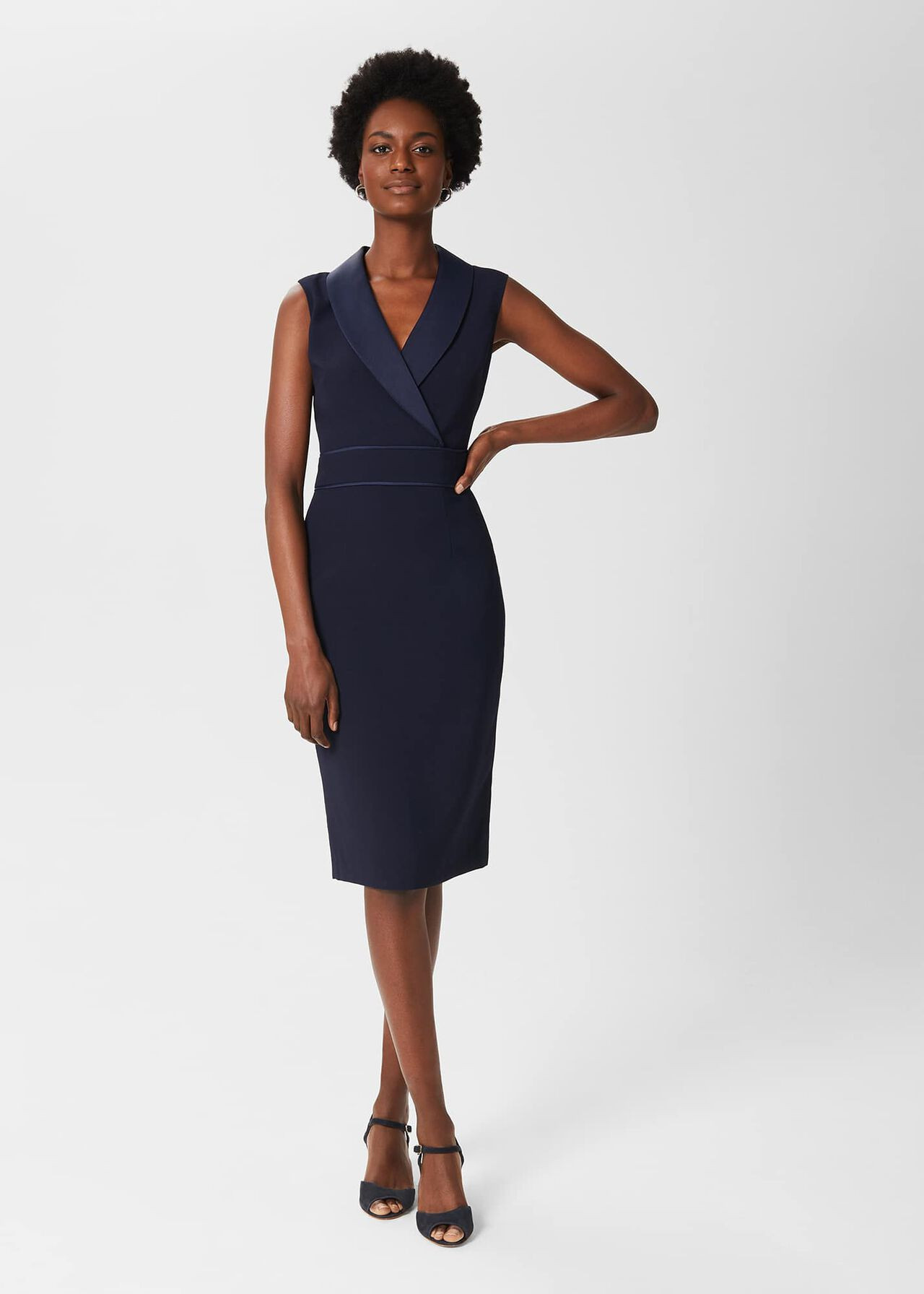 Kara Tux Shift Dress | Hobbs | Hobbs