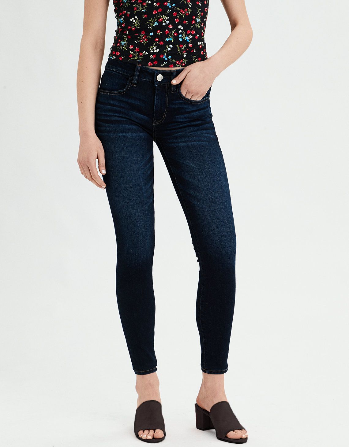 AE Ne(X)t Level Jegging, Midnight Blue | American Eagle Outfitters (US & CA)