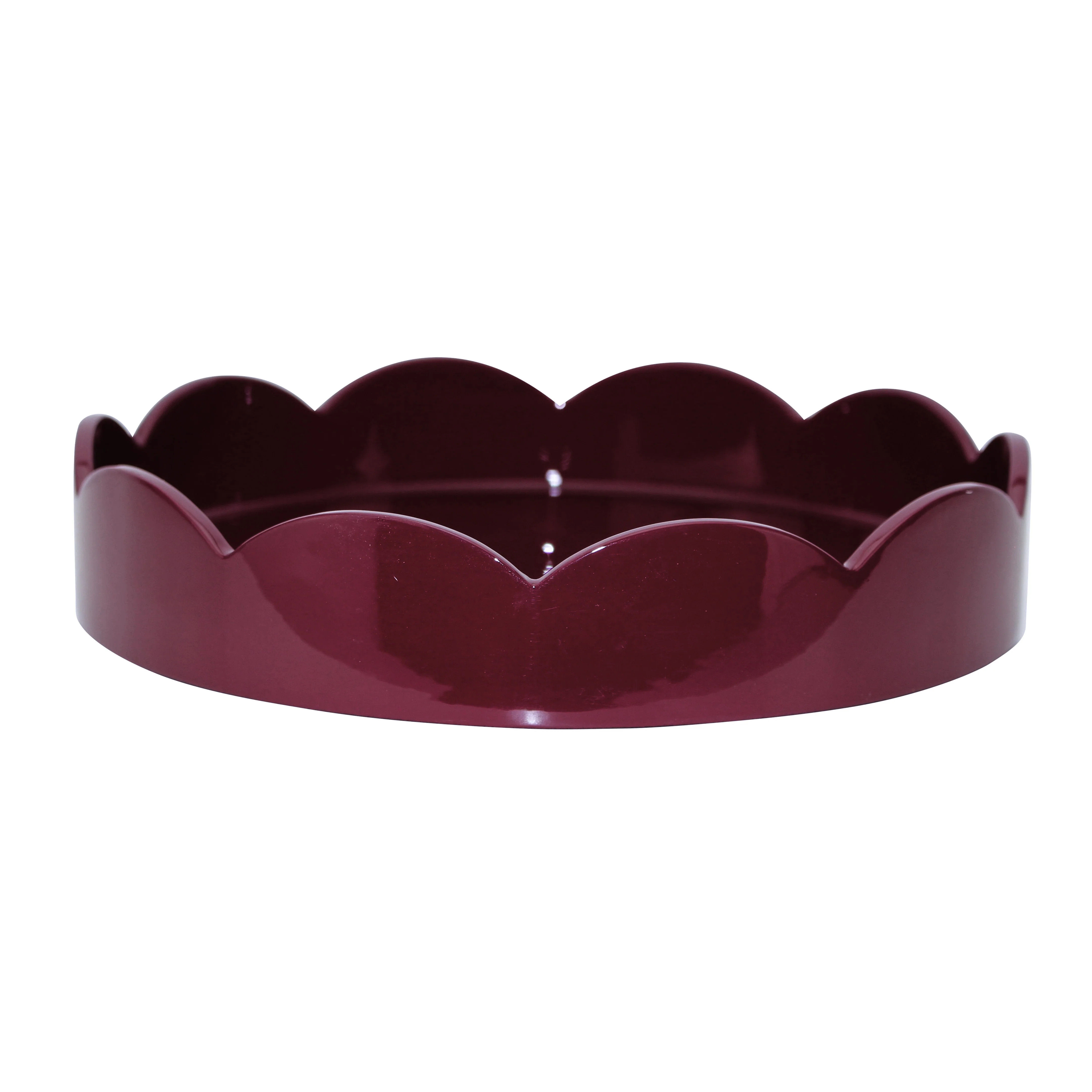 Cherry Small Round Scallop Tray | Addison Ross US