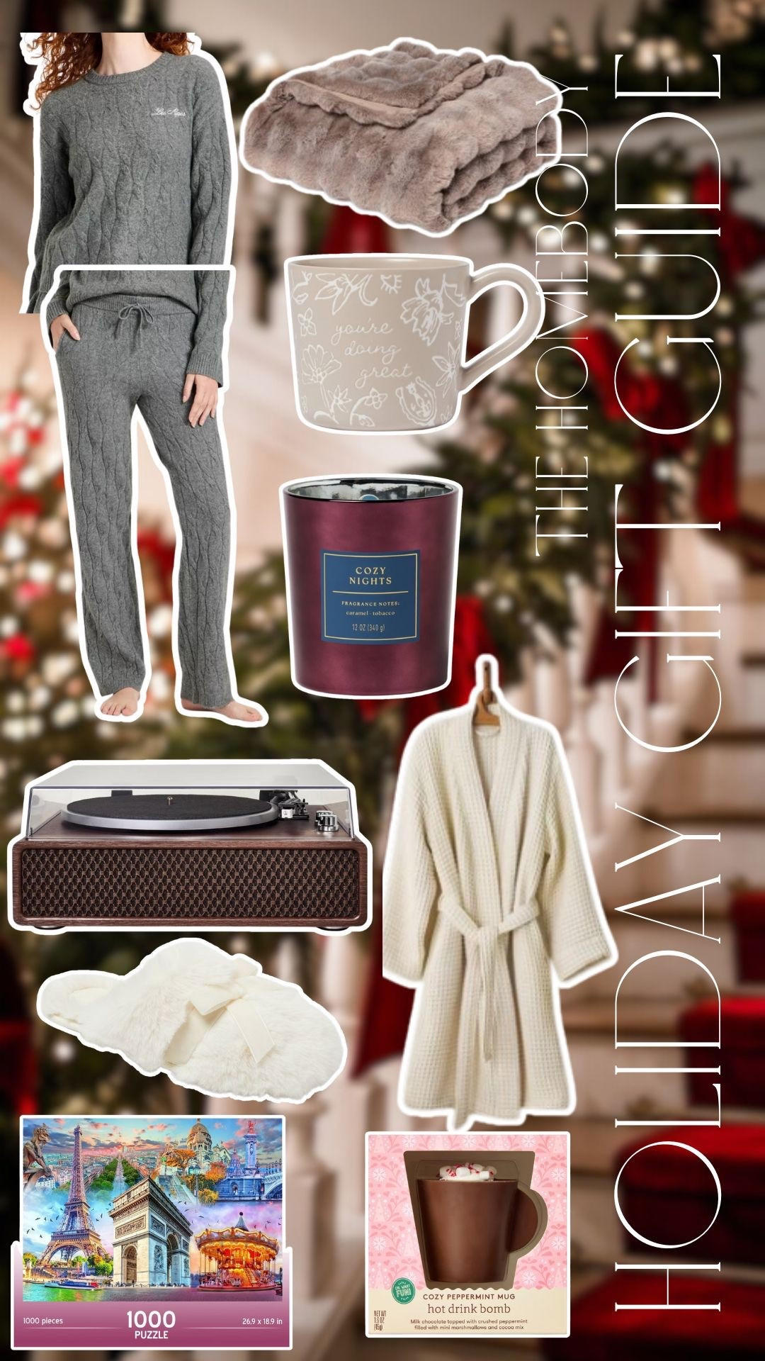 Gift guide for the homebody!

#GiftGuideForTheHomebody #HomebodyVibes #CozyGiftGuide #CozyGifts #GiftsForHomebodies #StayAtHomeStyle #CozyLiving #HomeComforts #IntrovertLife #HomebodyEssentials #HolidayGiftGuide #GiftsTheyWillLove #CozySeason #HomebodyApproved

#LTKGiftGuide #LTKHoliday #LTKCyberWeek