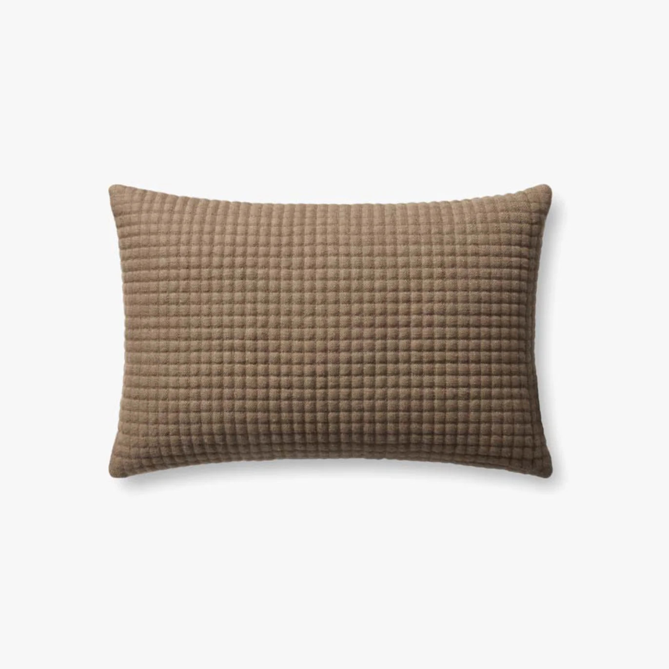 13x21 Down Pillow Brown | Eco Chic Home