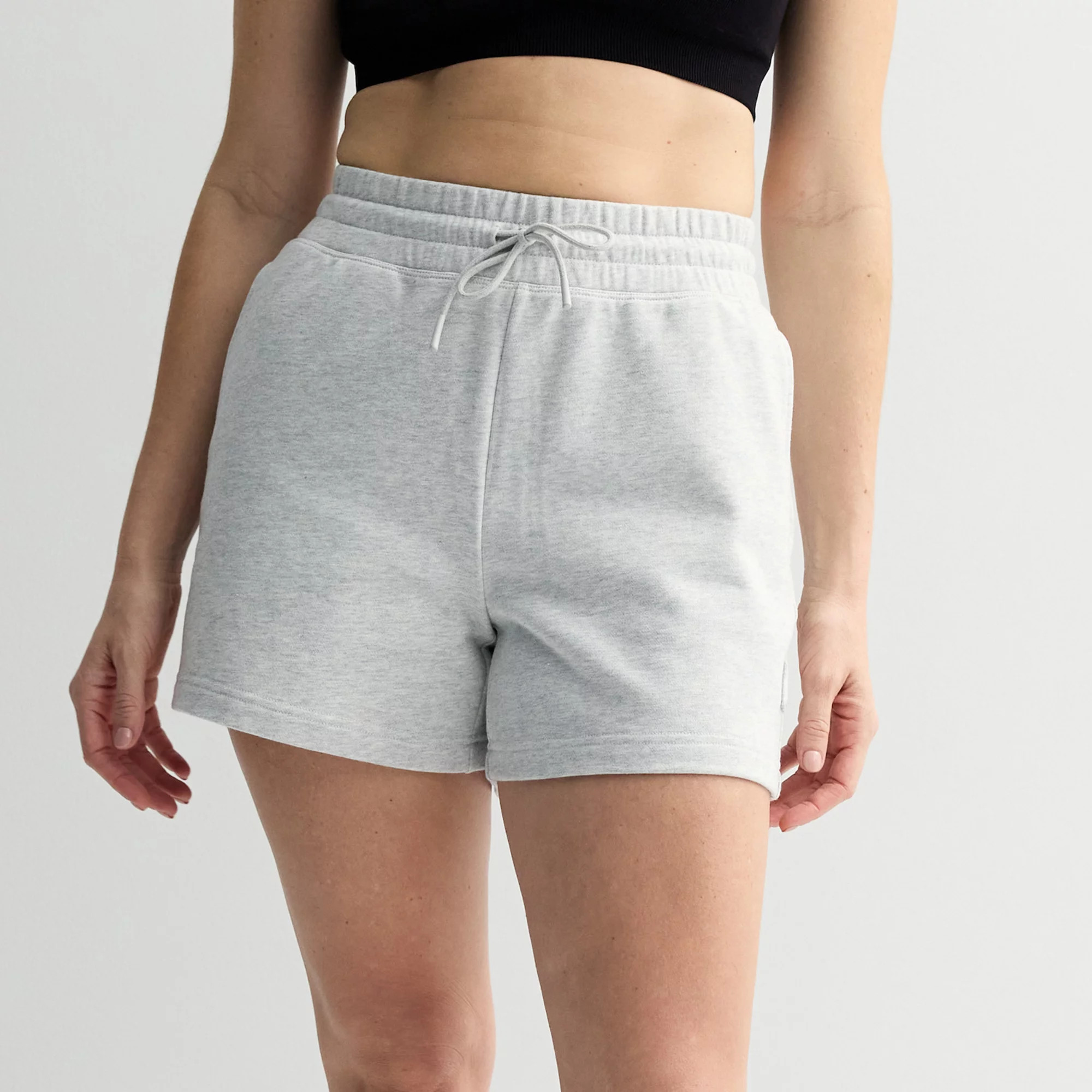 Women's FLX High Rise French Terry Short | Kohl's