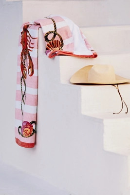 Nathalie Lete By The Sea Beach Towel | Anthropologie (US)