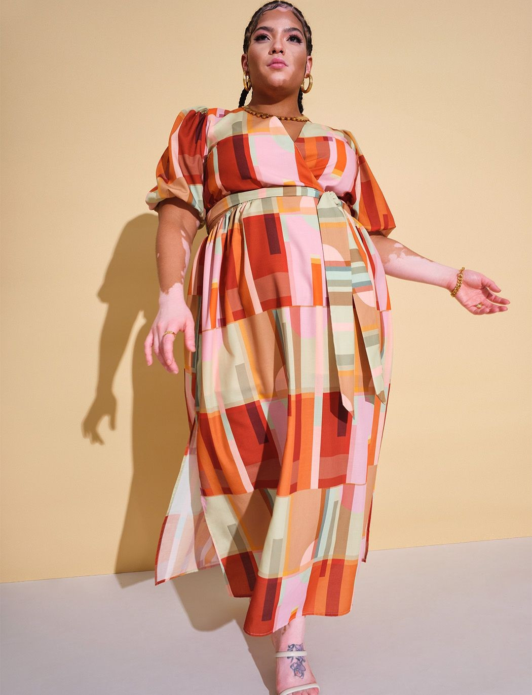 Maxi Dress with Cutouts | Women's Plus Size Dresses | ELOQUII | Eloquii