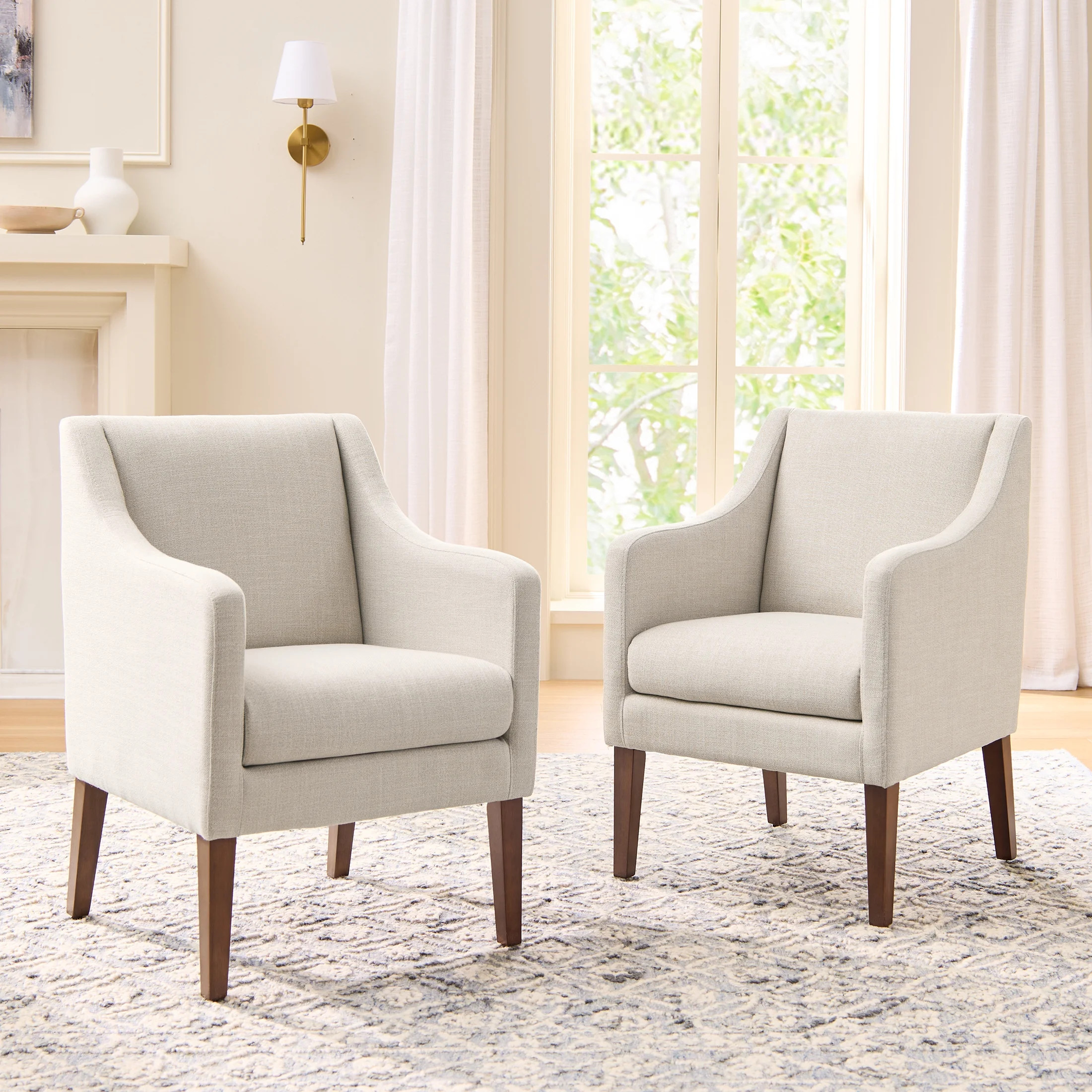 Better Homes & Gardens Canton Captains Dining Chair, Walnut, Set of 2 | Walmart (US)