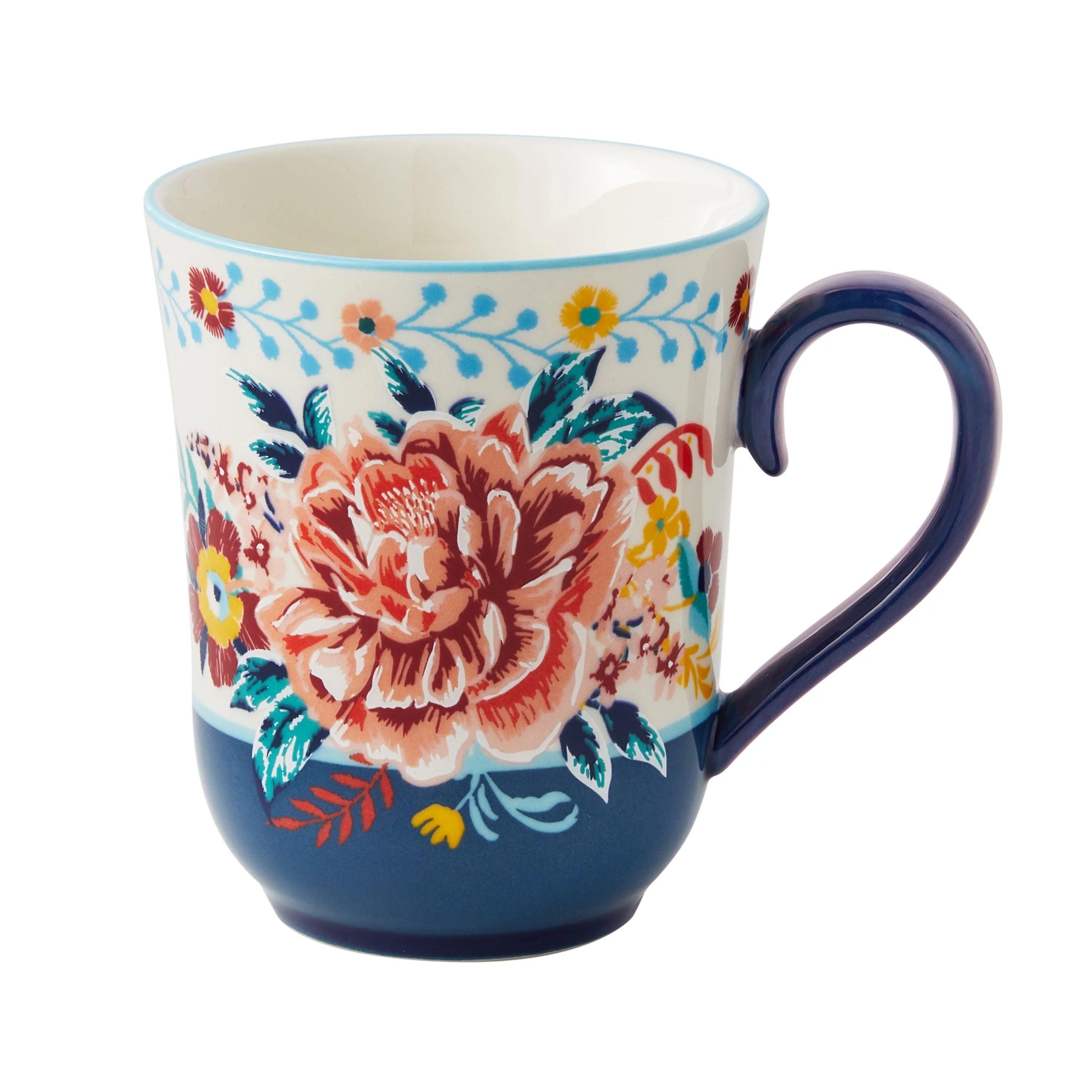 The Pioneer Woman Keepsake Floral Stoneware Mug | Walmart (US)