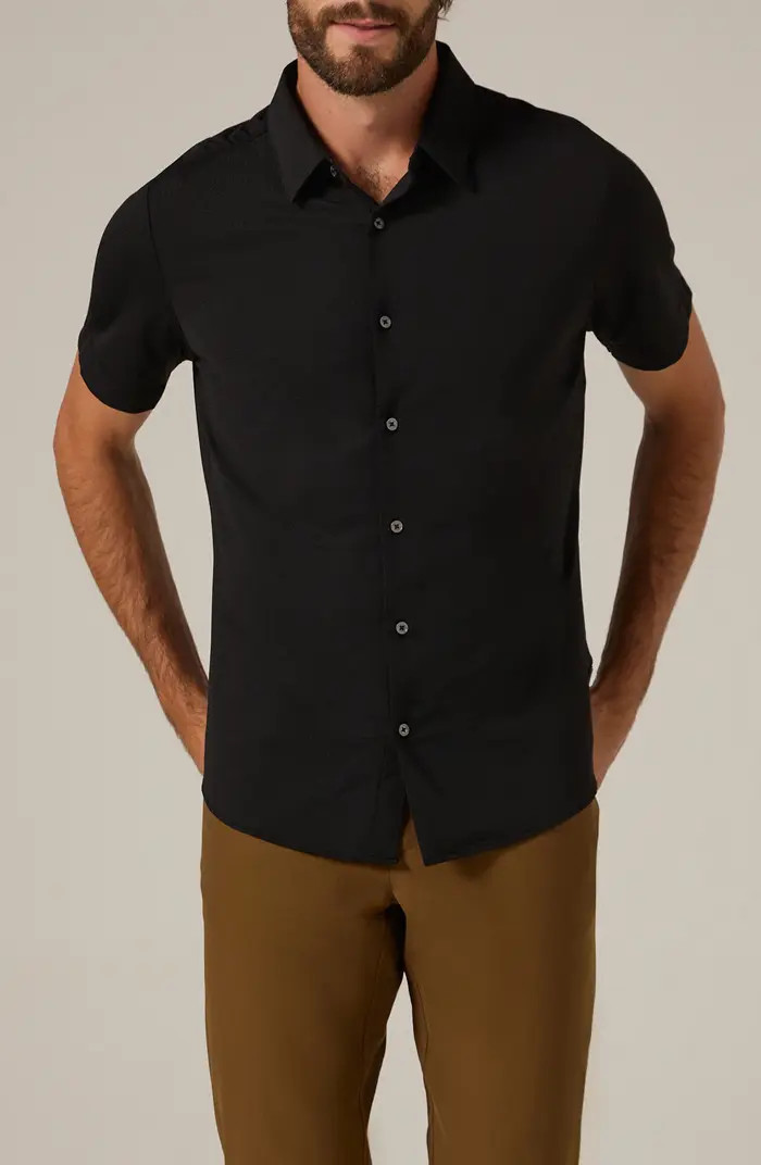 Alldridge Short Sleeve Button-Up Shirt | Nordstrom
