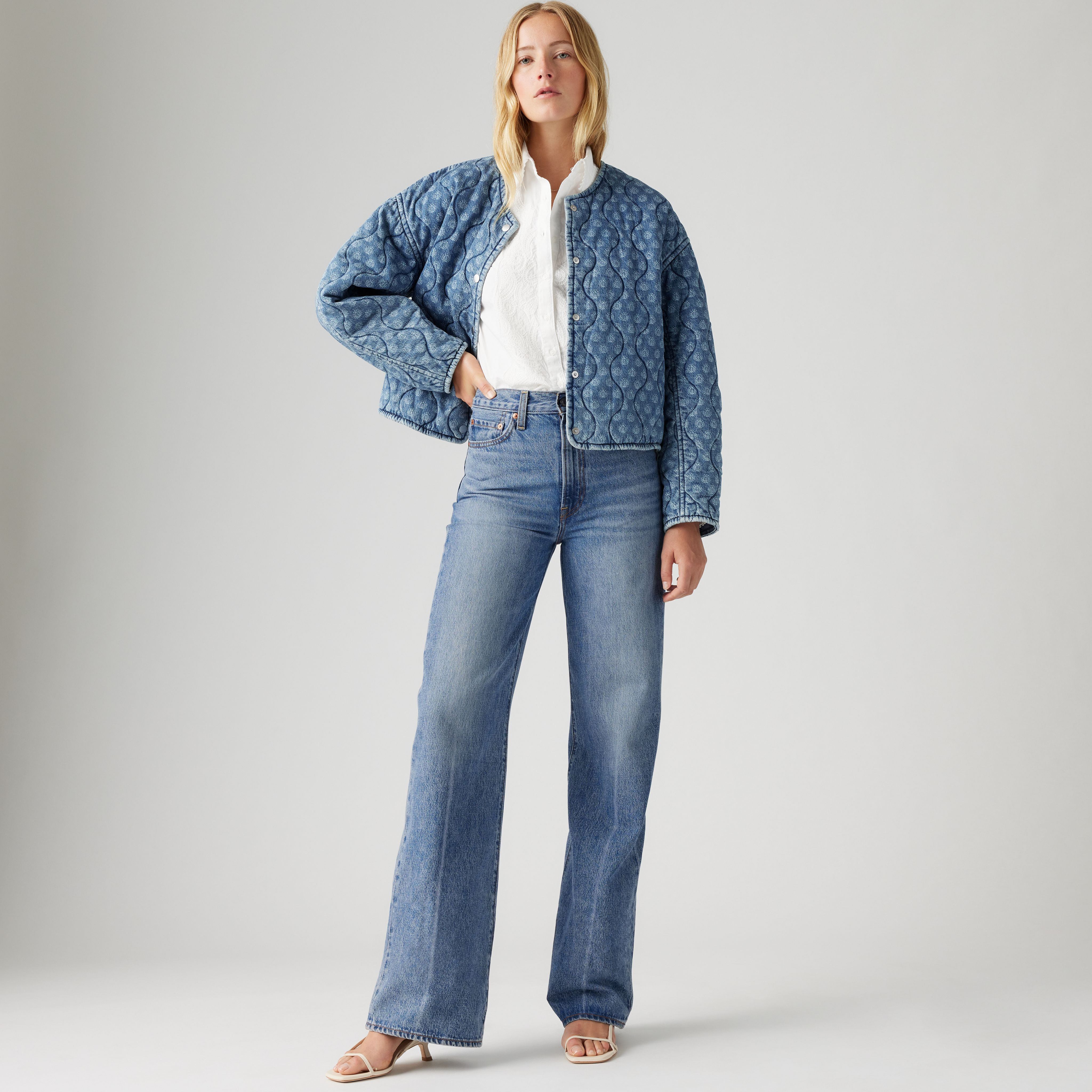 Levi's Ribcage Wide Leg Women's Jeans 23x34 | Levi's US