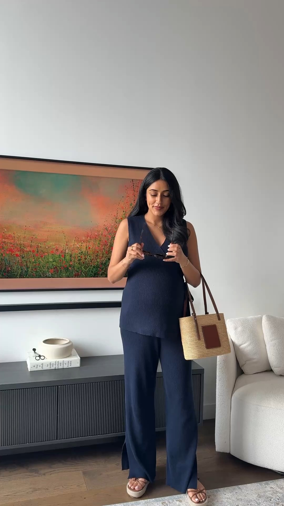 Three matching sets I’ve been living in - perfect for pregnancy and postpartum 