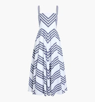 The Margot Dress - Navy Stripe | Hill House Home