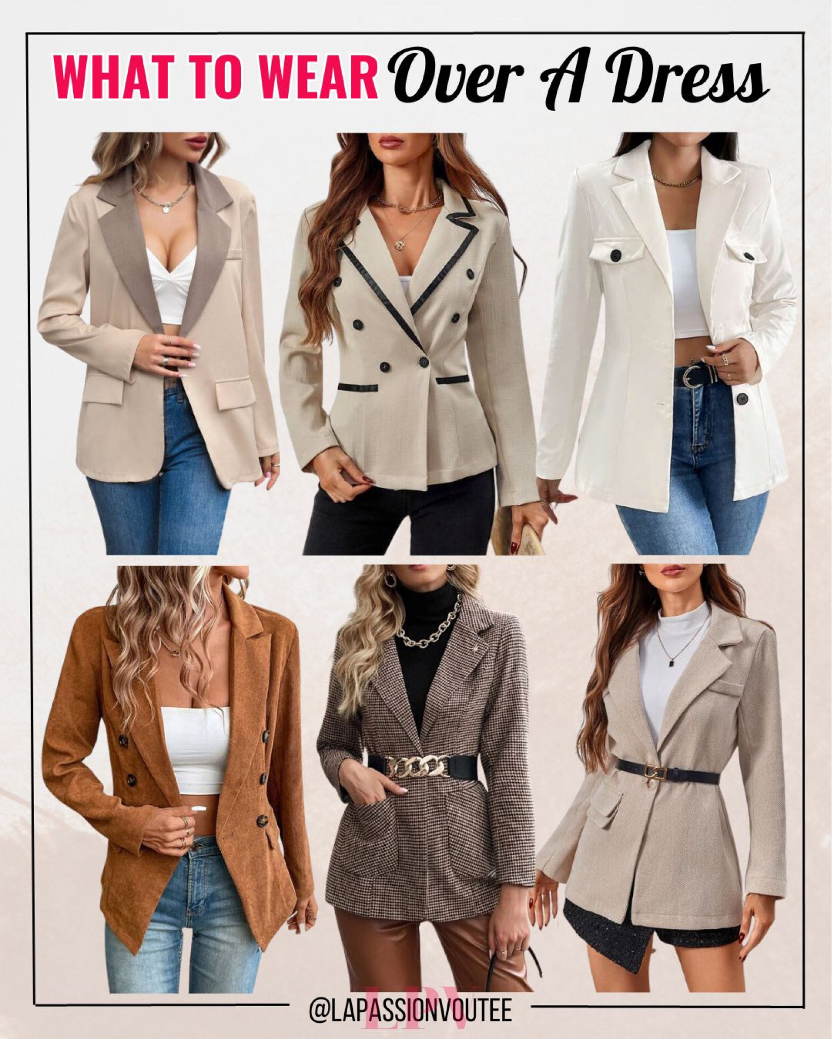 Chic and trendy blazers to wear over a dress 👗

#LTKworkwear #LTKfindsunder50 #LTKstyletip