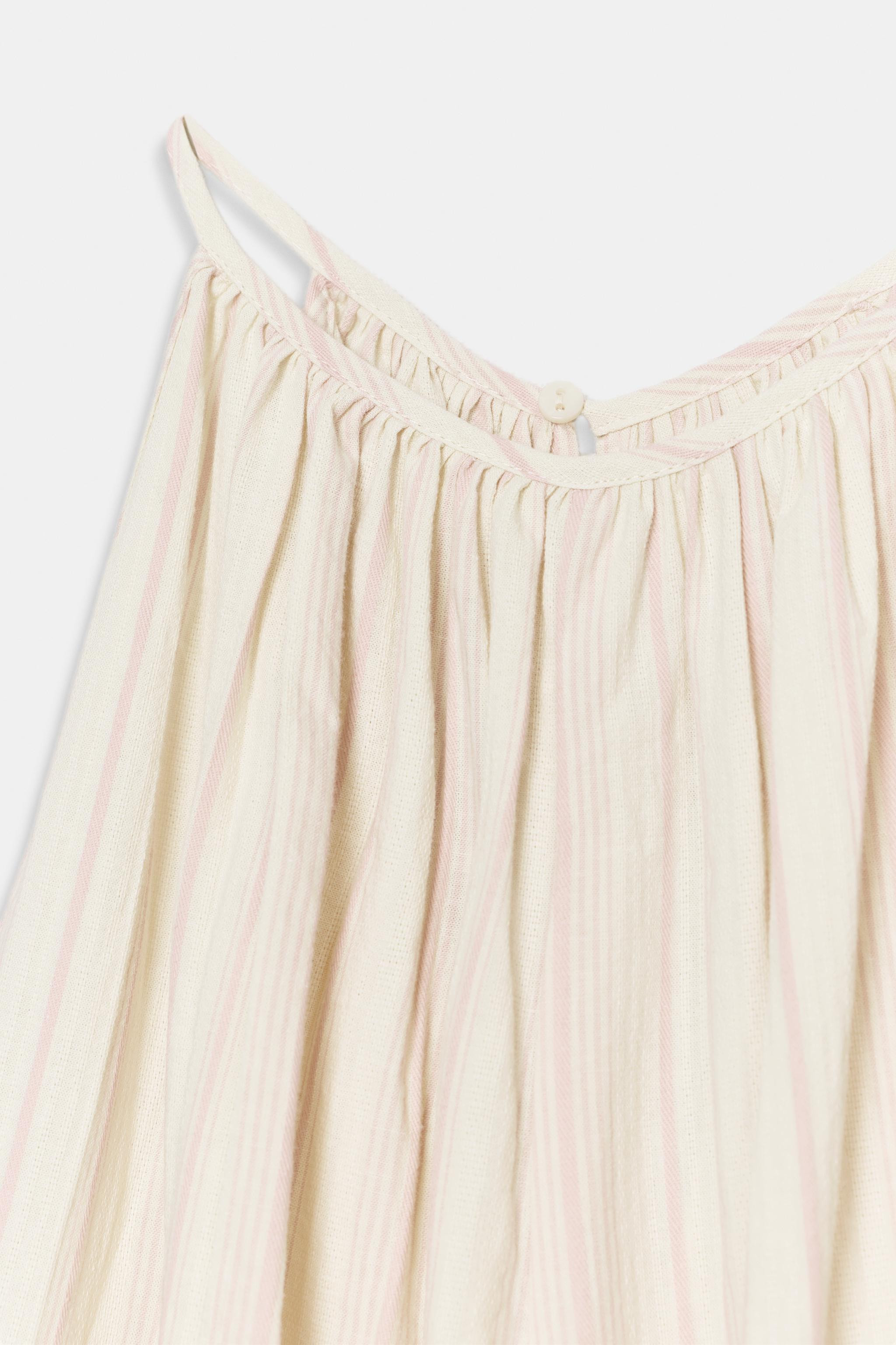 HALTER DRESS WITH LINEN ZW COLLECTION | Zara US