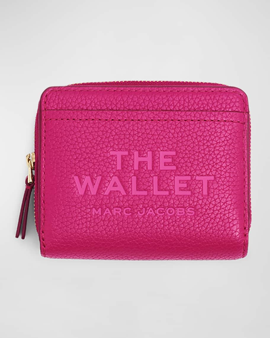 Marc Jacobs The Leather Mini Compact Wallet | Neiman Marcus