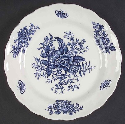 Booths Peony Blue Bread & Butter Plate 38541  | eBay | eBay US