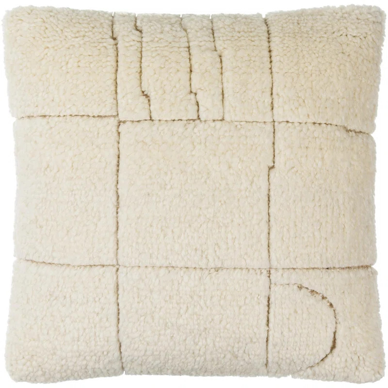 Kess Wool Throw Pillow | Wayfair North America
