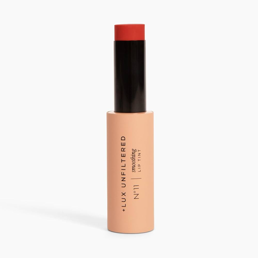 + Lux Unfiltered N°11 Smoothing Hydrating Lip Tint for Women - Tinted Lip Balm with Jojoba & Sun... | Amazon (US)